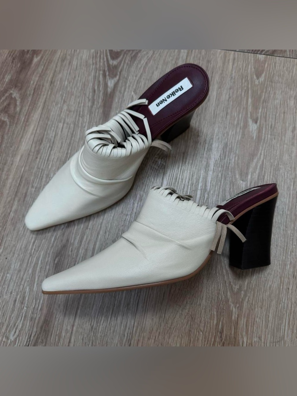 Reiki Nen Leather Mule